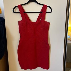 Wow couture sparkle bandage dress